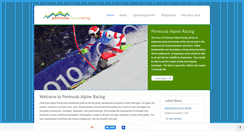 Desktop Screenshot of peninsulaalpineracing.com
